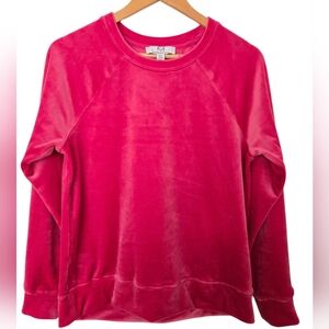 Magaschino Women's Pink Velour 2 Piece Set Size Small EUC